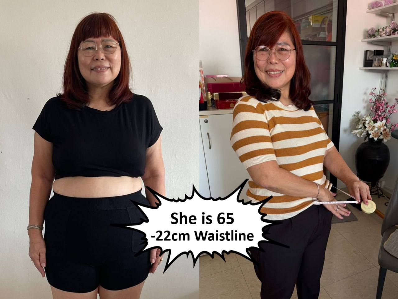Angelia — Before and After